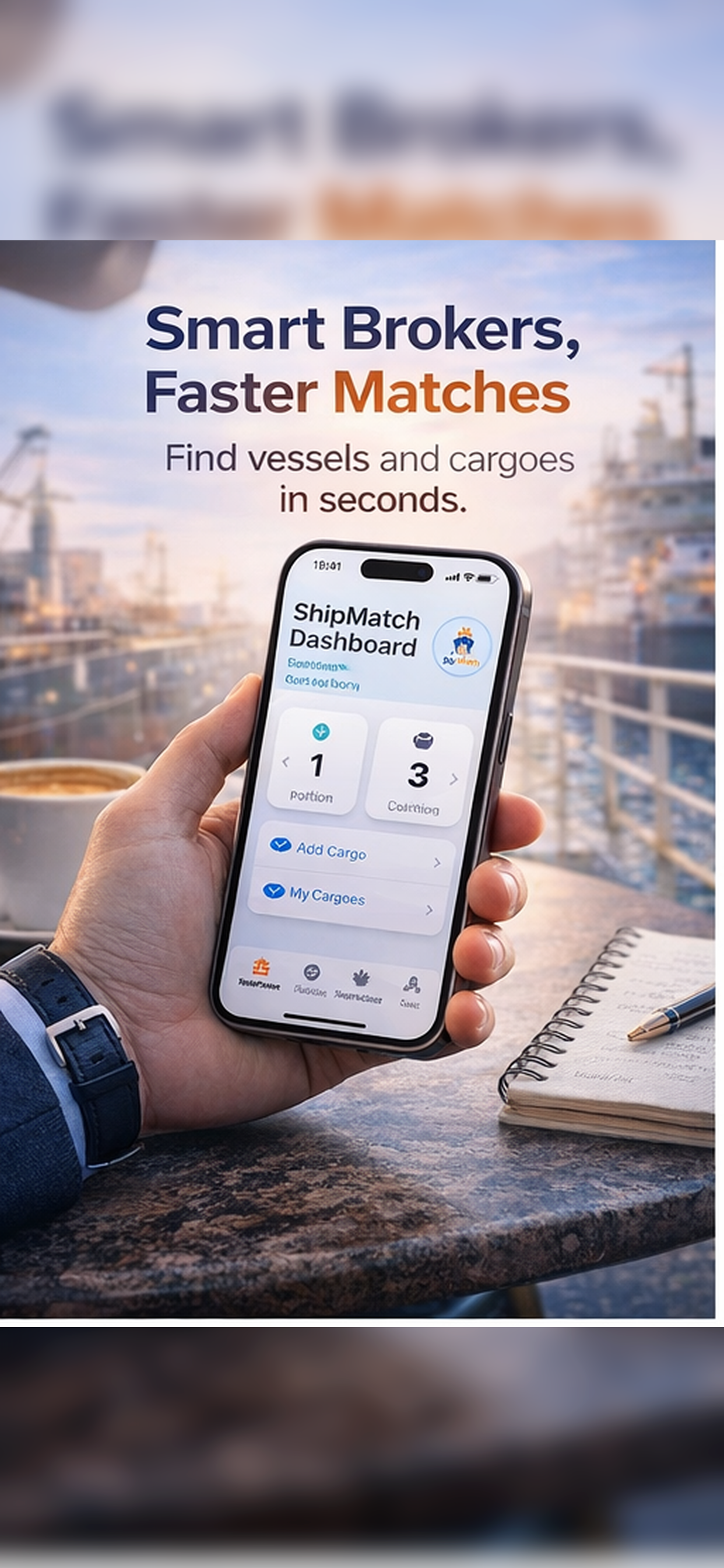 ShipMatch iOS screen